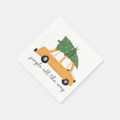 Jingle All The Way Christmas  Servet (Hoek)