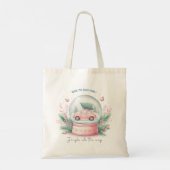 Jingle All the Way Christmas Tote Bag (Achterkant)