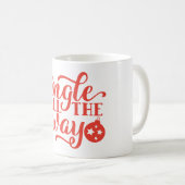 Jingle All The Way Coffee Mok (Voorkant rechts)