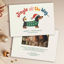 Jingle All the Way – Hondentrui Familie Foto