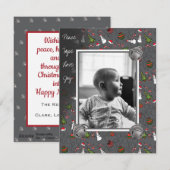Jingle All the Way Kerstkaart (Voorkant / Achterkant)