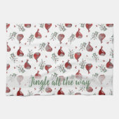 Jingle all the way - Keukenhanddoek (Horizontaal)