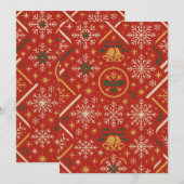 Jingle All the Way (Nederland: Een kerstcadeau om  Feestdagenkaart (Voorkant / Achterkant)