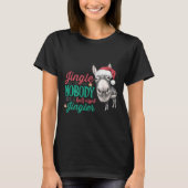 Jingle All The Way Nobody Likes A Half-ed Jingler T-shirt (Voorkant)