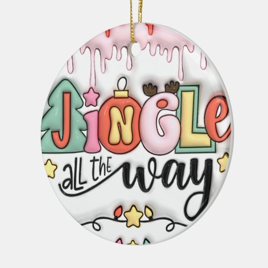 Jingle All The Way Ornament (Links)