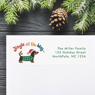 Jingle All the Way – Schattig Kerstcadeau voor Hui Etiket