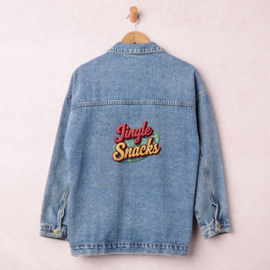 Jingle all the way ....To my snacks Denim Jacket (Hangar)