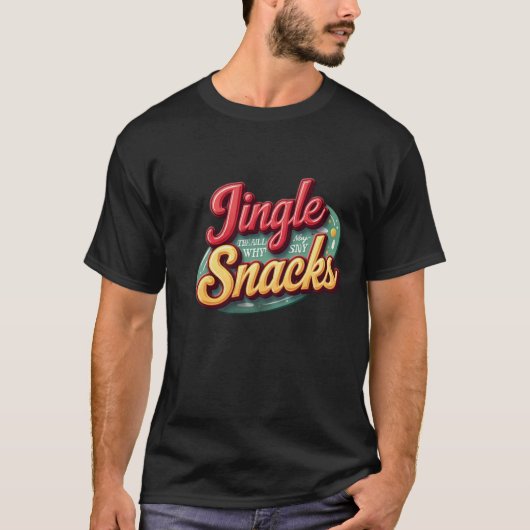 Jingle all the way ....To my snacks T-shirt (Voorkant)