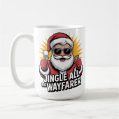 Jingle All the Wayfarer Koffiemok (Links)
