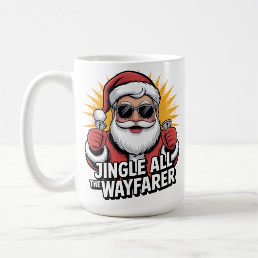 Jingle All the Wayfarer Koffiemok (Links)