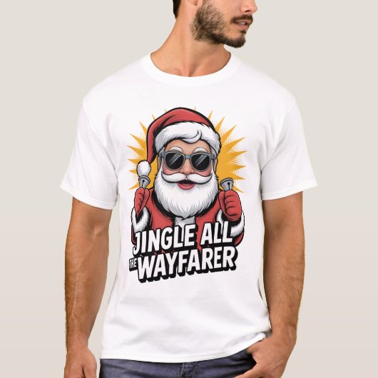 Jingle All the Wayfarer T-shirt (Voorkant)