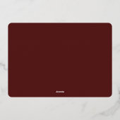 Jingle All Way Fun Holiday Card Folie Feestdagenkaart (Achterkant)