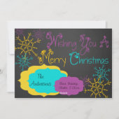 Jingle All Way Holiday Photo Card Feestdagenkaart (Achterkant)