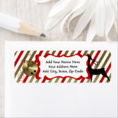 Jingle All Way Return Address Labels (Insitu)