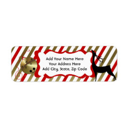 Jingle All Way Return Address Labels