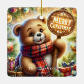 Jingle and Mingle Christmas Party Keramisch Ornament (Achterkant)