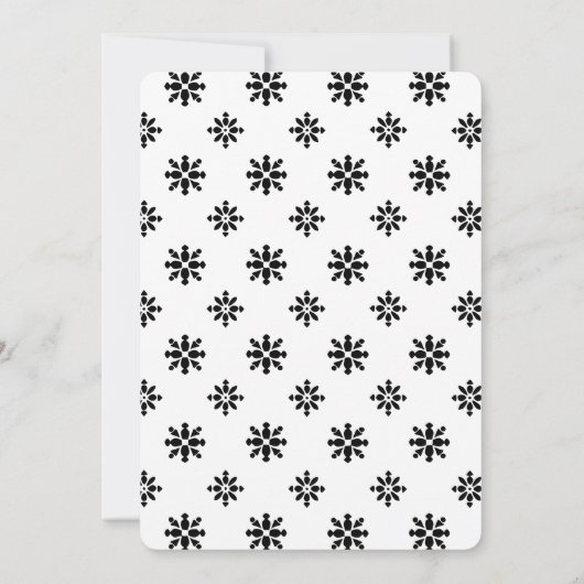 Jingle and Mingle Holiday Cocktail Martini Kaart (Achterkant)