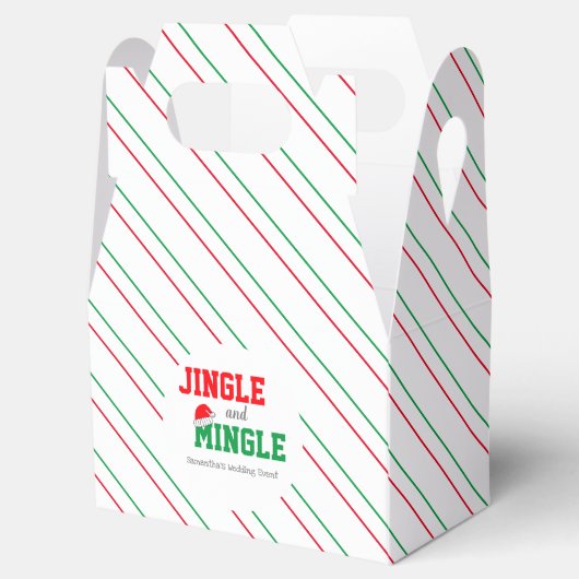 Jingle and Mingle Kerstbruilding Event Bedankdoosjes (Geopend)