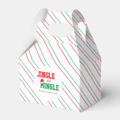 Jingle and Mingle Kerstbruilding Event Bedankdoosjes (Voorkant Zijde)