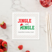 Jingle and Mingle Kerstbruilding Event Servet (Insitu)