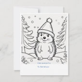 Jingle and Mingle: Uitnodiging voor een kerstfeest (Achterkant)