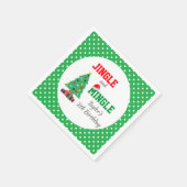 Jingle And Mingle Verjaardag Servet (Hoek)