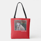 Jingle Baba De gelukkigste kamel Tote Bag (Achterkant)