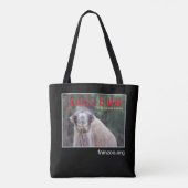 Jingle Baba, de gelukkigste kamel Tote Bag (Achterkant)