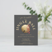 JINGLE BALL, Vakantigeuitnodiging met Jingle Bell (Staand voorkant)