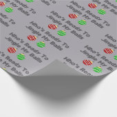 Jingle Balls Cadeaupapier (Hoek)