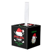 Jingle Balls Grappig Named Quirky Golf Decoratie (Voorkant hoekig)