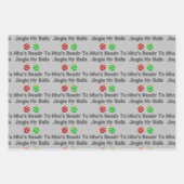 Jingle Balls Inpakpapier Vel (Voorkant 3)