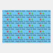 Jingle Balls Inpakpapier Vel (Voorkant 2)