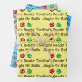 Jingle Balls Inpakpapier Vel (In situ)