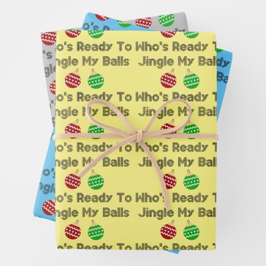 Jingle Balls Inpakpapier Vel (In situ)