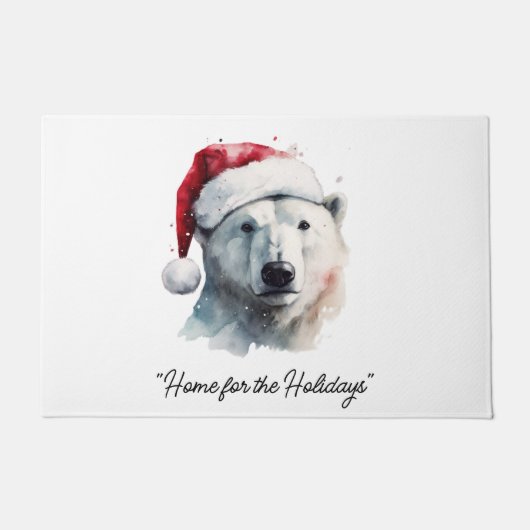 Jingle Bear Joy, op maat Deurmat (Voorkant)