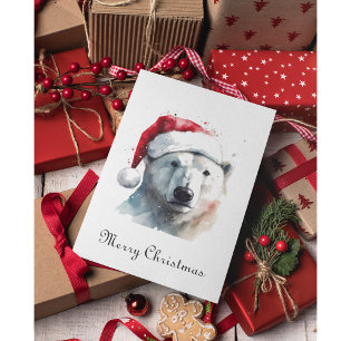 Jingle Bear Joy, op maat Feestdagenkaart