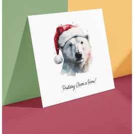 Jingle Bear Joy, op maat gemaakt Kaart