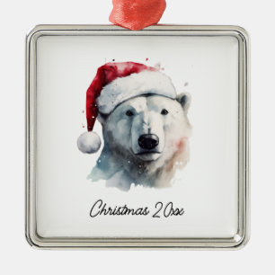 Jingle Bear Joy, op maat gemaakt Metalen Ornament