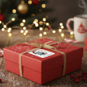 Jingle Bear Joy, op maat gemaakt Vierkante Sticker