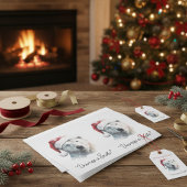 Jingle Bear Joy, op maat Tissuepapier