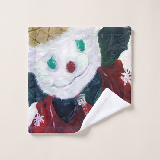 Jingle Beer Bad Handdoek (Wasdoekje)