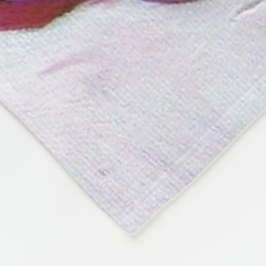 Jingle Beer Fleece Deken (Hoek)