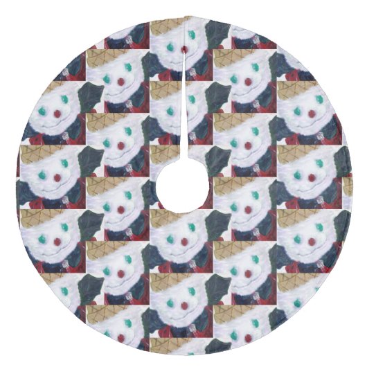 JiNgle Beer Fleece Kerstboom Rok (Voorkant)