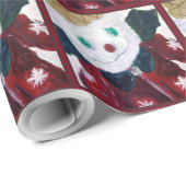 Jingle Beer inpakpapier rood (Rol Hoek)