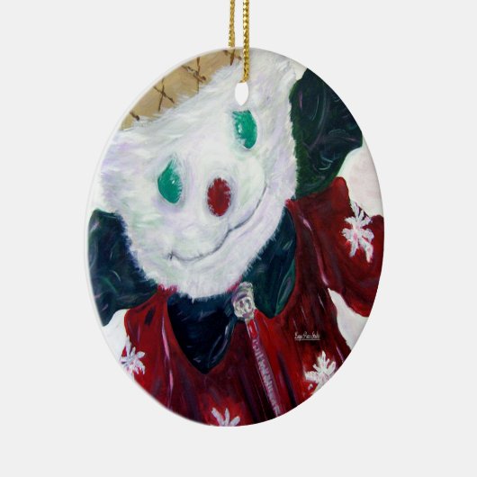 Jingle Beer Keramisch Ornament (Rechts)