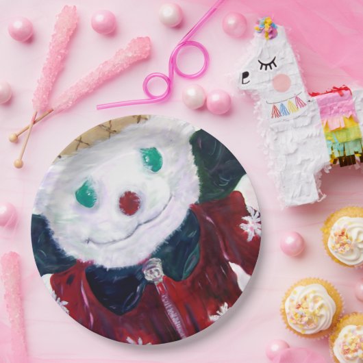 Jingle Beer Papieren Bordje (Feest)