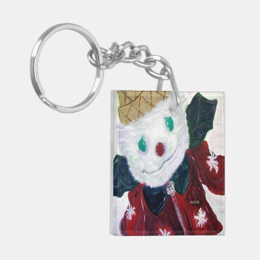 Jingle Beer Sleutelhanger (Voorkant Links)