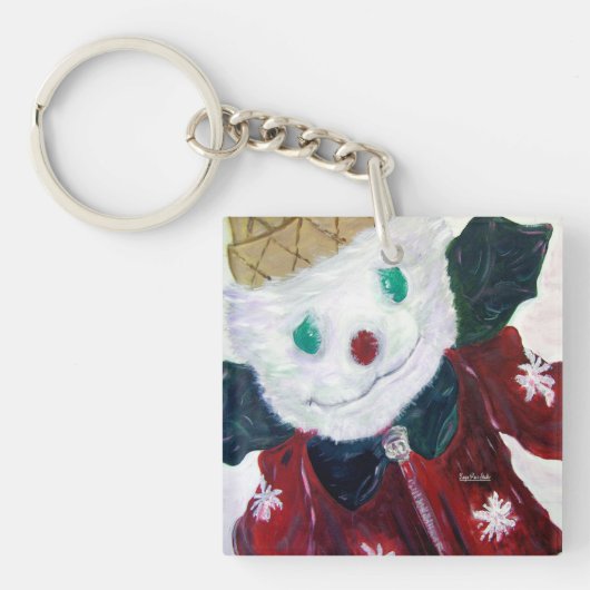 Jingle Beer Sleutelhanger (Voorkant)