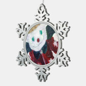 Jingle Beer Tin Sneeuwvlok Ornament (Rechts)